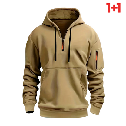 OSCAR HOODIE - Khaki