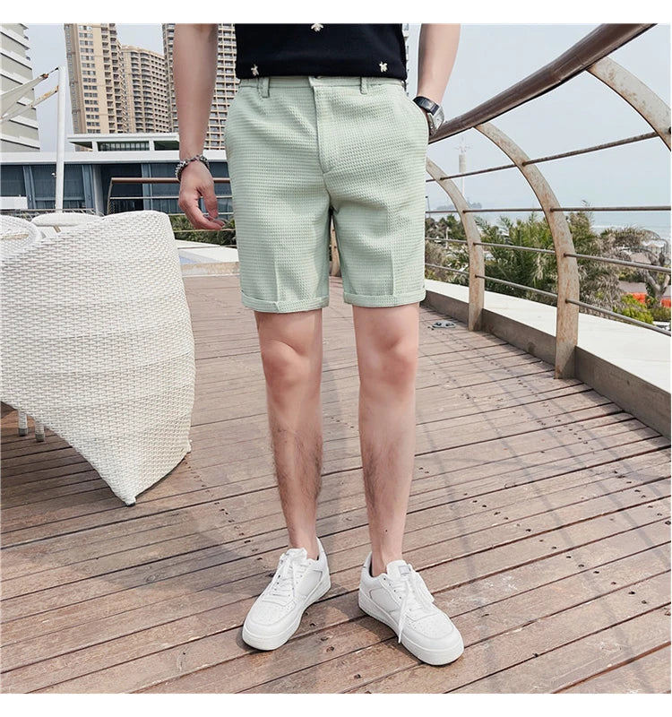 fabio shorts - light green