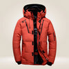 Cedric Weatherproof Winter Down Jacket - Orange