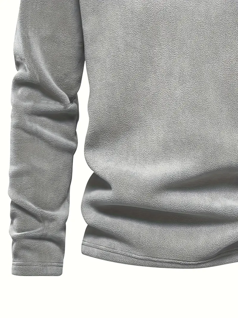 ruben zip sweater - grey