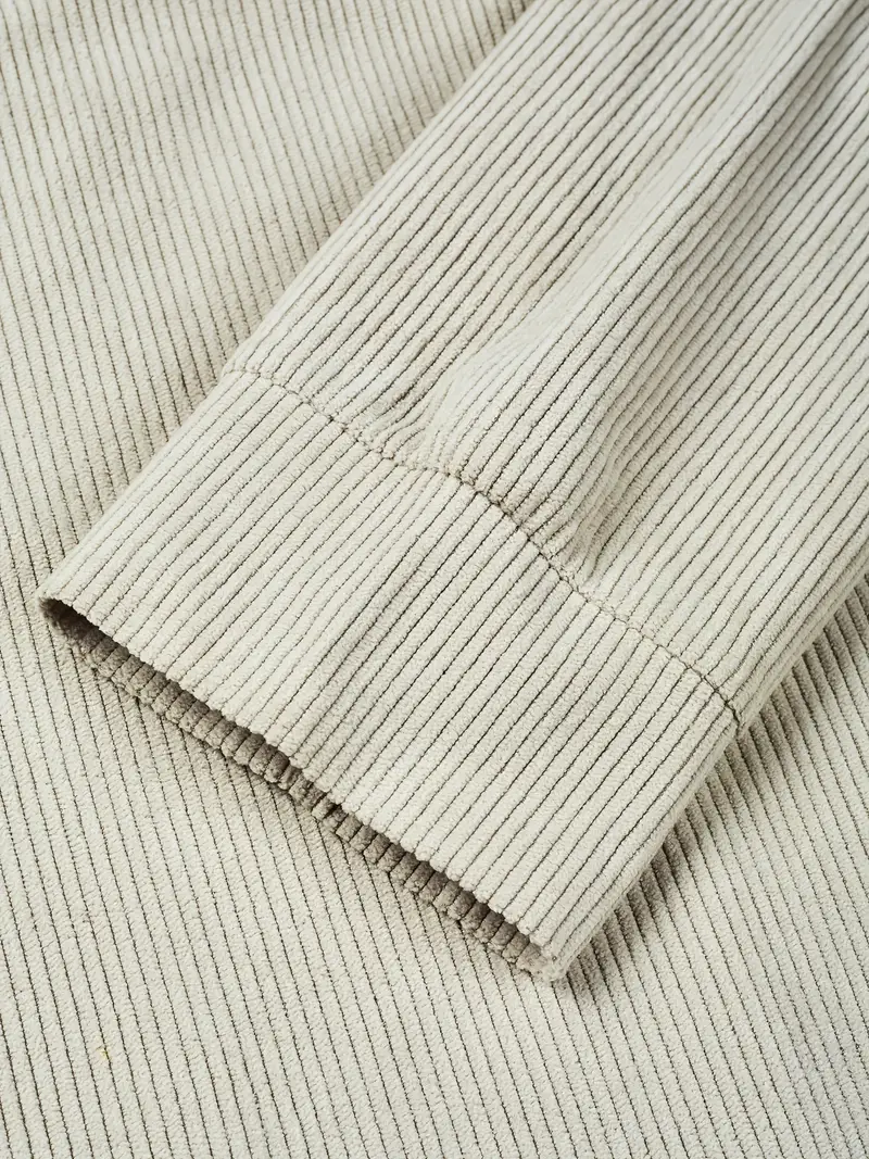 lorenzo corduroy sweater - apricot