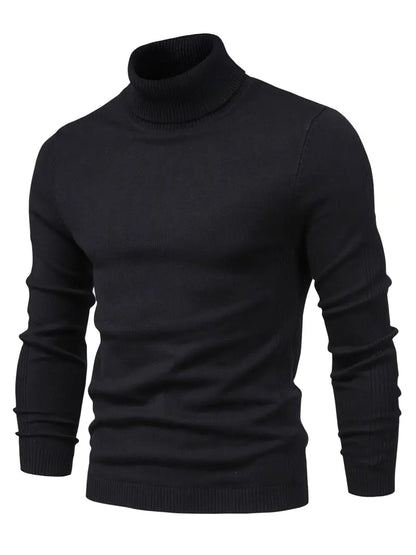 MERINO WOOL SWEATER - Black