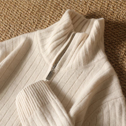 MONACO CASHMERE SWEATER - Beige