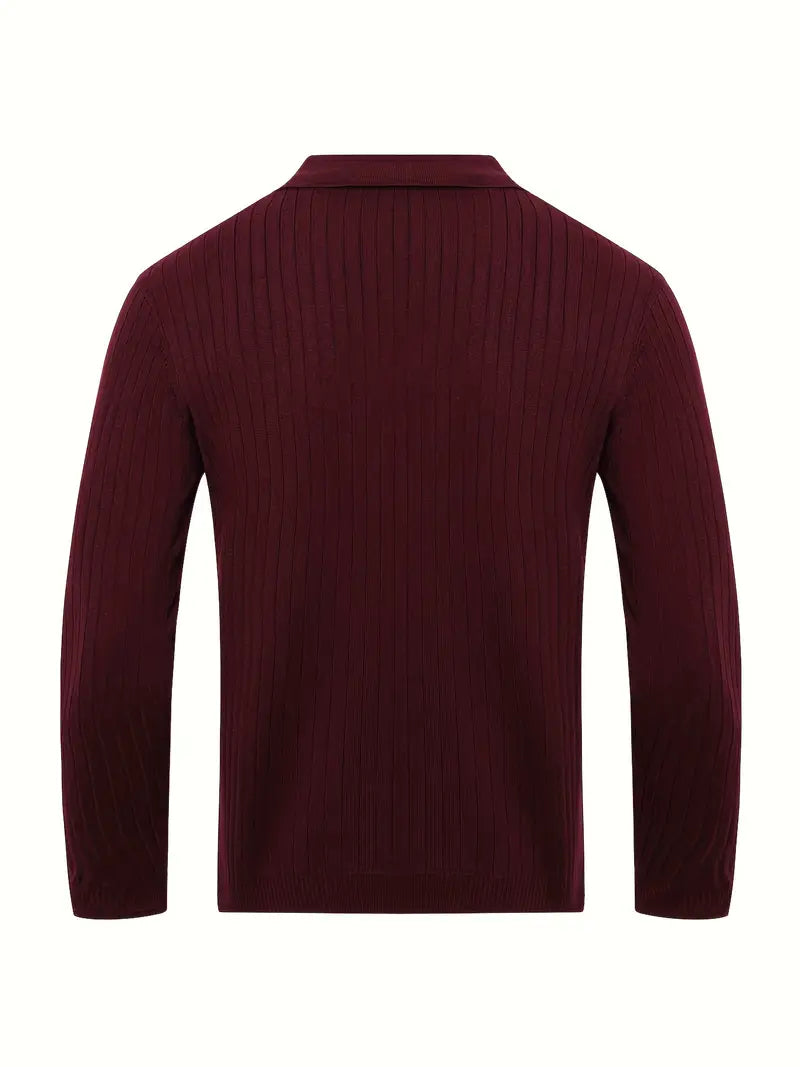 paul sweater - red