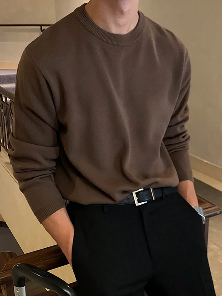 émile sweater - brown