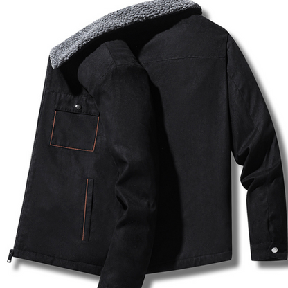 JOSE BOMBER JACKET - Black