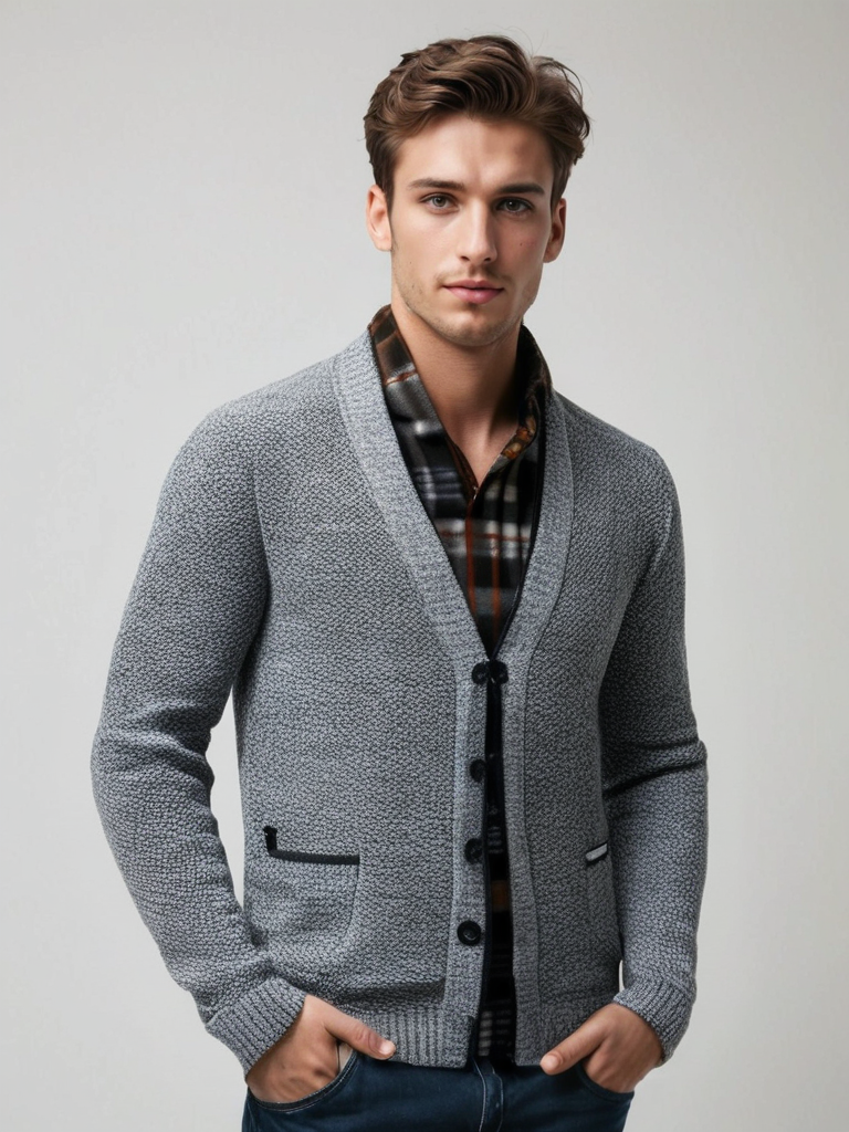 claudio cardigan - gray