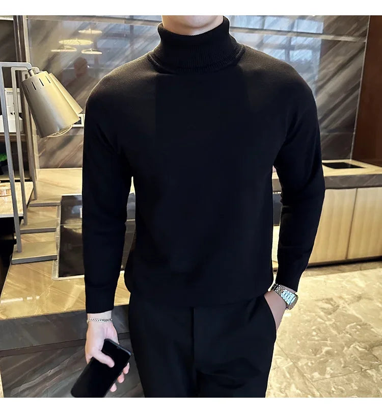 cesare sweater - black