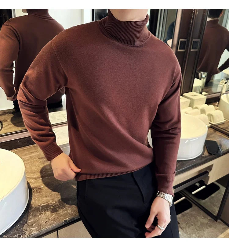 cesare sweater - brown