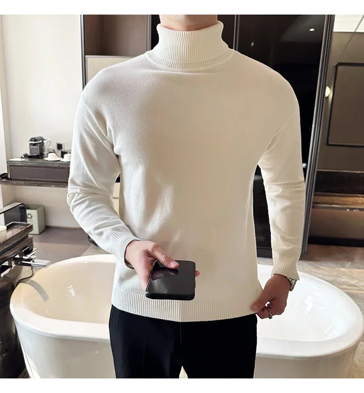 cesare sweater - white