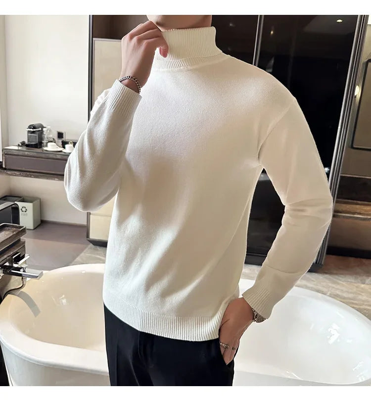 cesare sweater - white