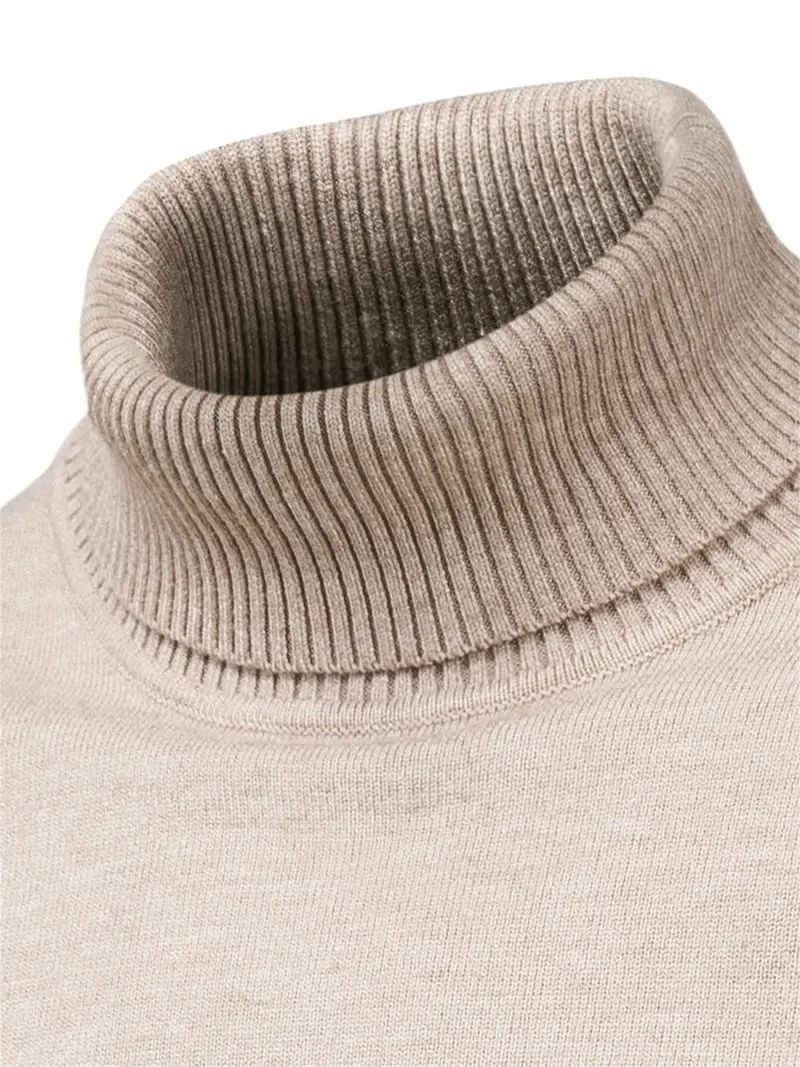 merino wool sweater - khaki