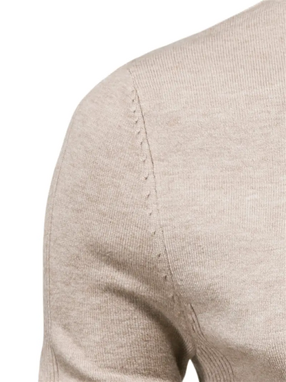 MERINO WOOL SWEATER - Khaki