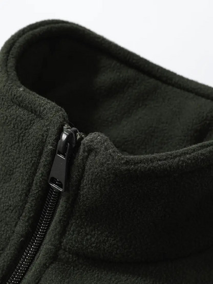 LUCA FLEECE JACKET - Green