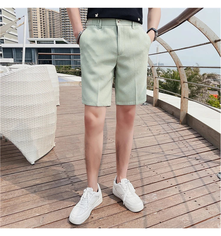 fabio shorts - light green