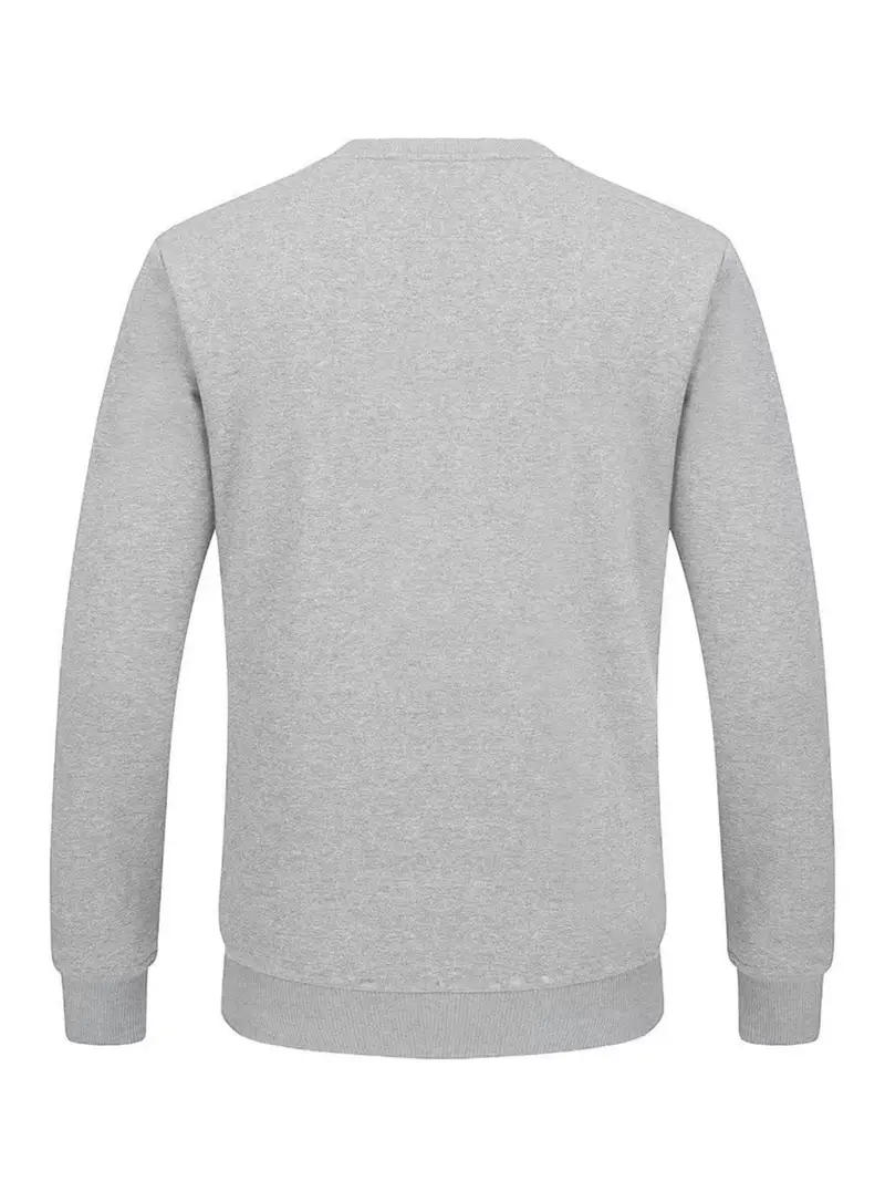 thermal fleece sweatshirt - gray