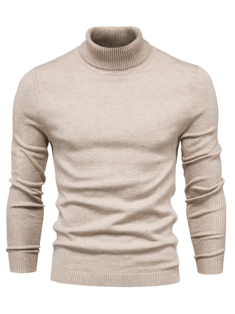 merino wool sweater - khaki