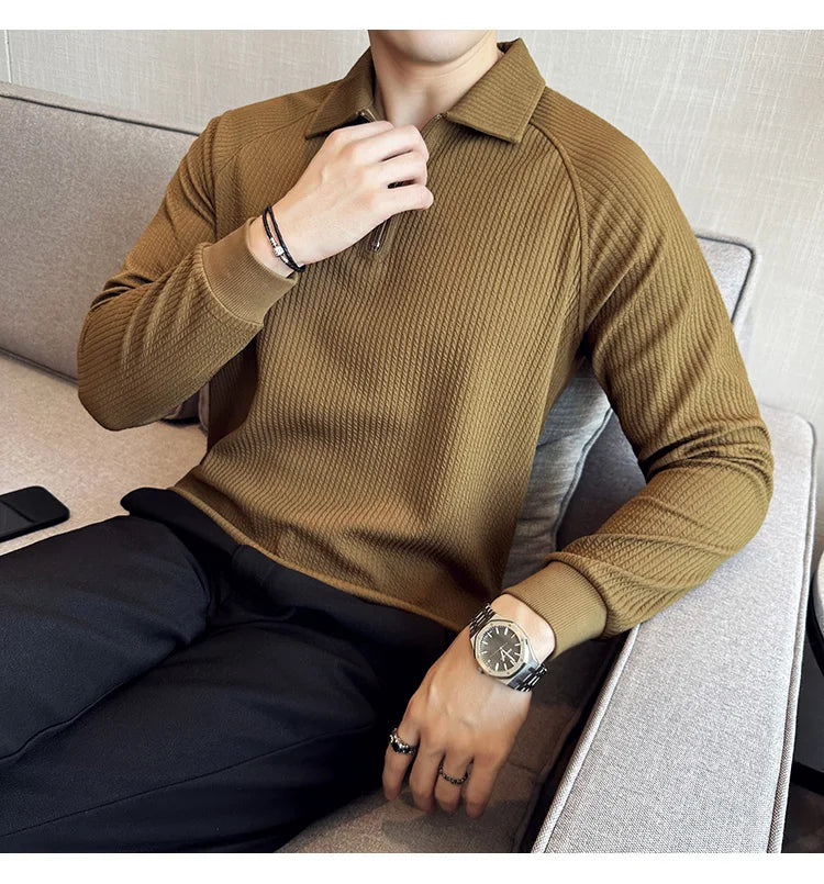 filippo sweater - coffee