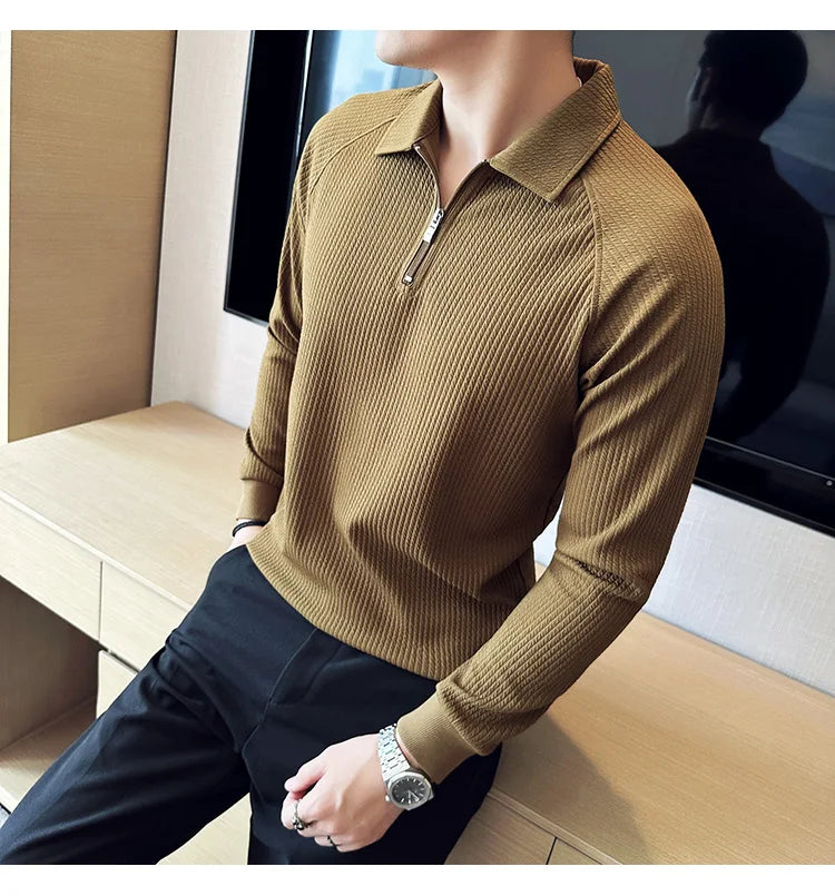 filippo sweater - coffee