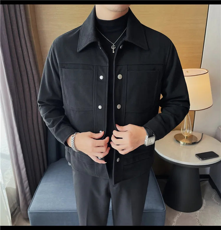 giovanni jacket - black