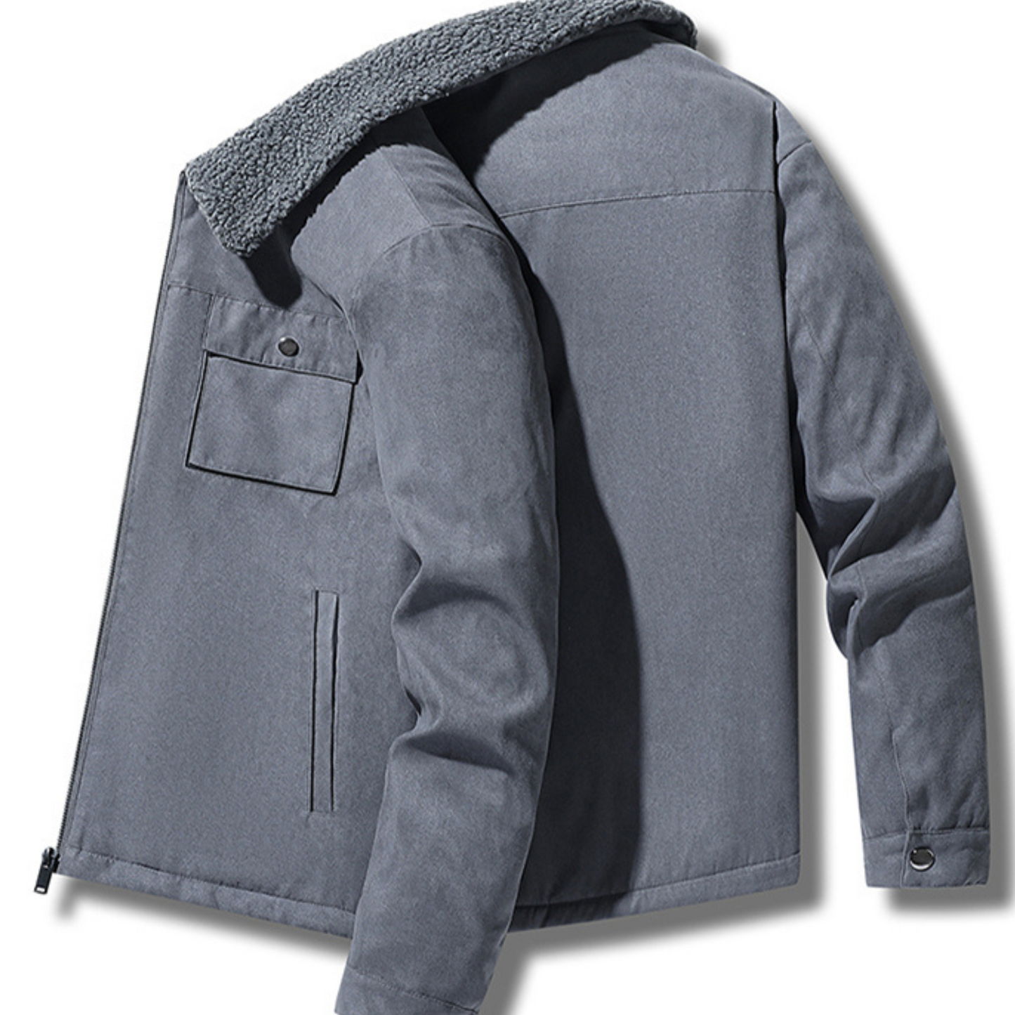 jose bomber jacket - dark grey