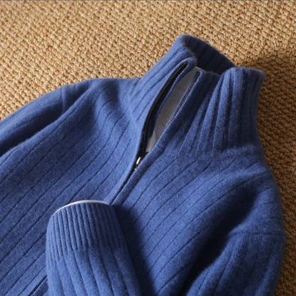 MONACO CASHMERE SWEATER - Blue