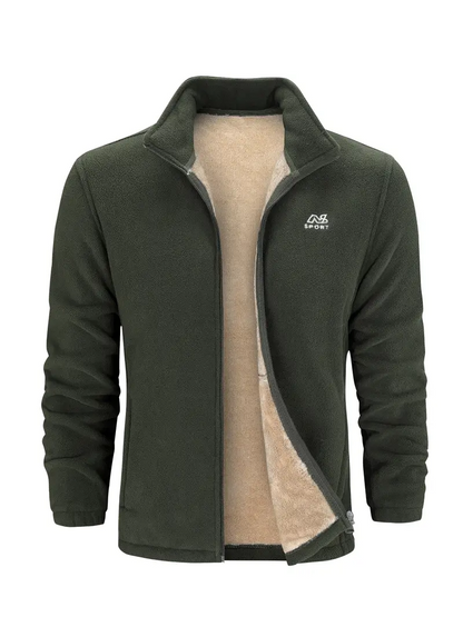 LUCA FLEECE JACKET - Green