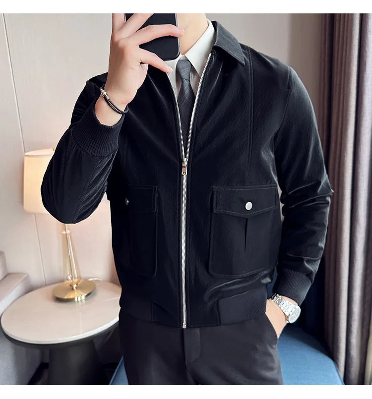 rino jacket - black