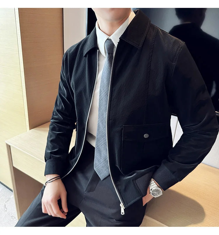 rino jacket - black