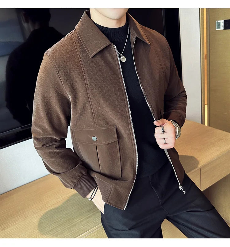 rino jacket - brown