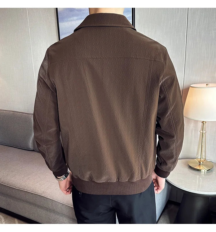 rino jacket - brown