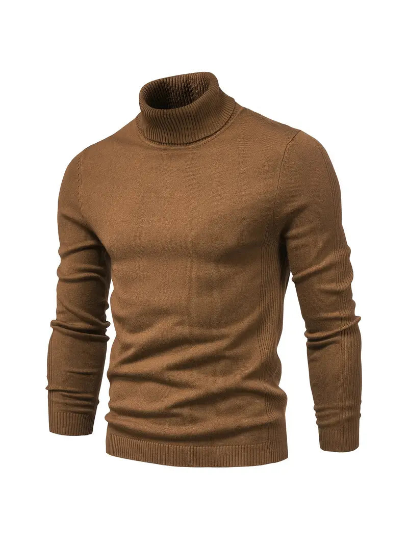 merino wool sweater - brown