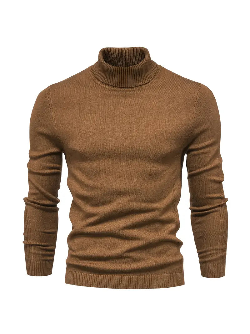 merino wool sweater - brown