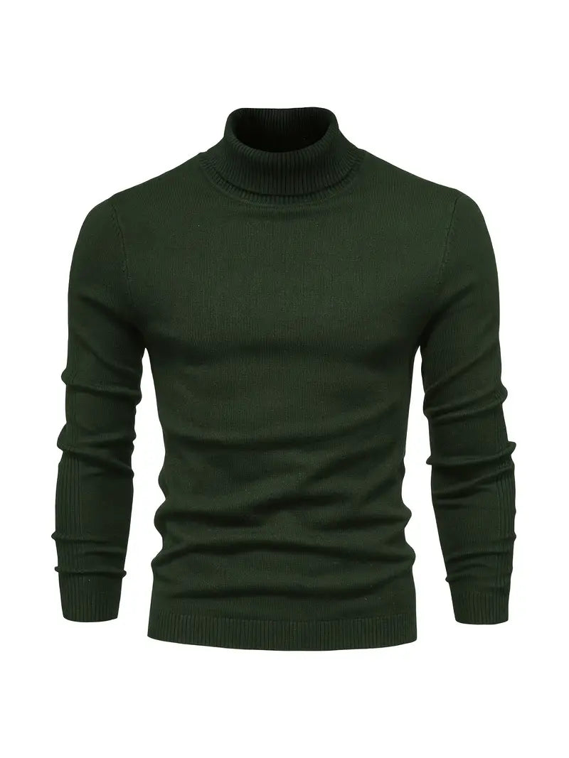 merino wool sweater - green