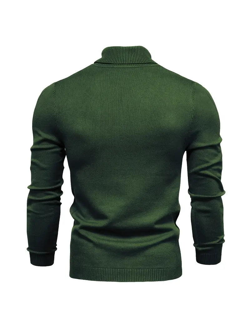 merino wool sweater - green