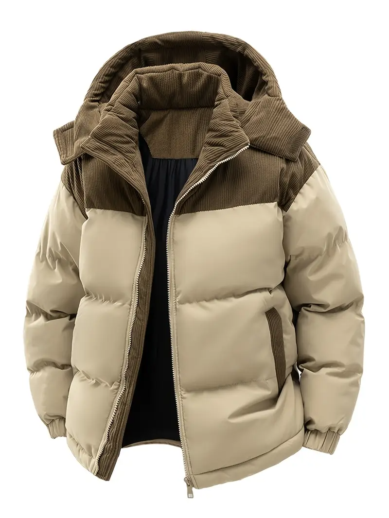 icebreaker hooded parka - khaki