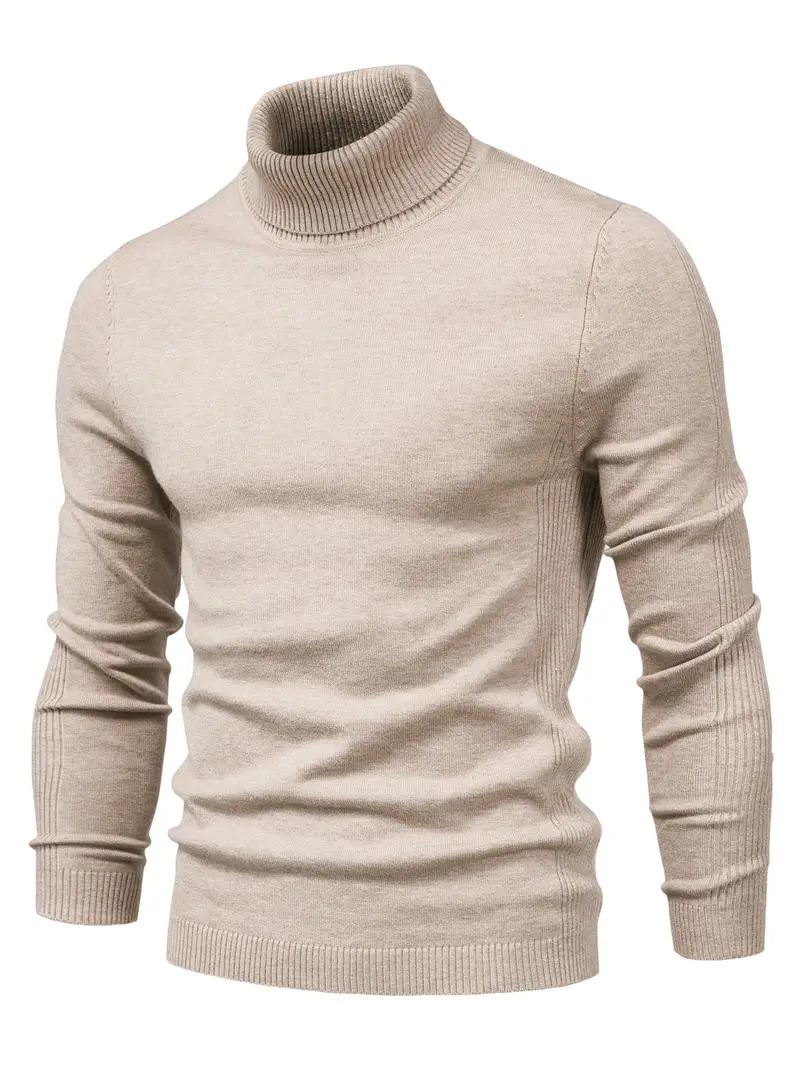 merino wool sweater - khaki