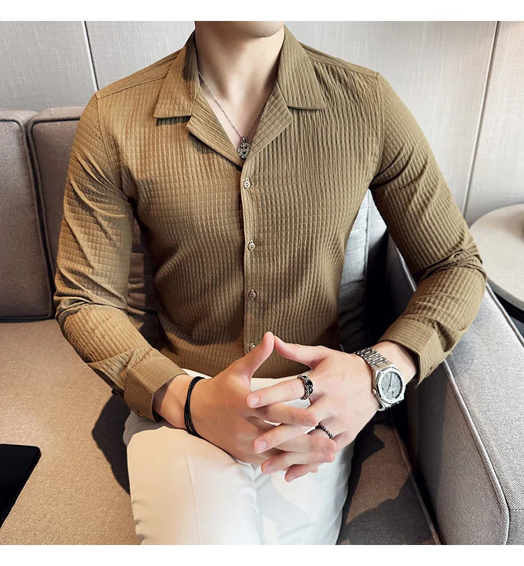 simone shirt - khaki