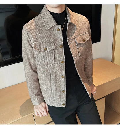 TOMMASO JACKET - Coffee