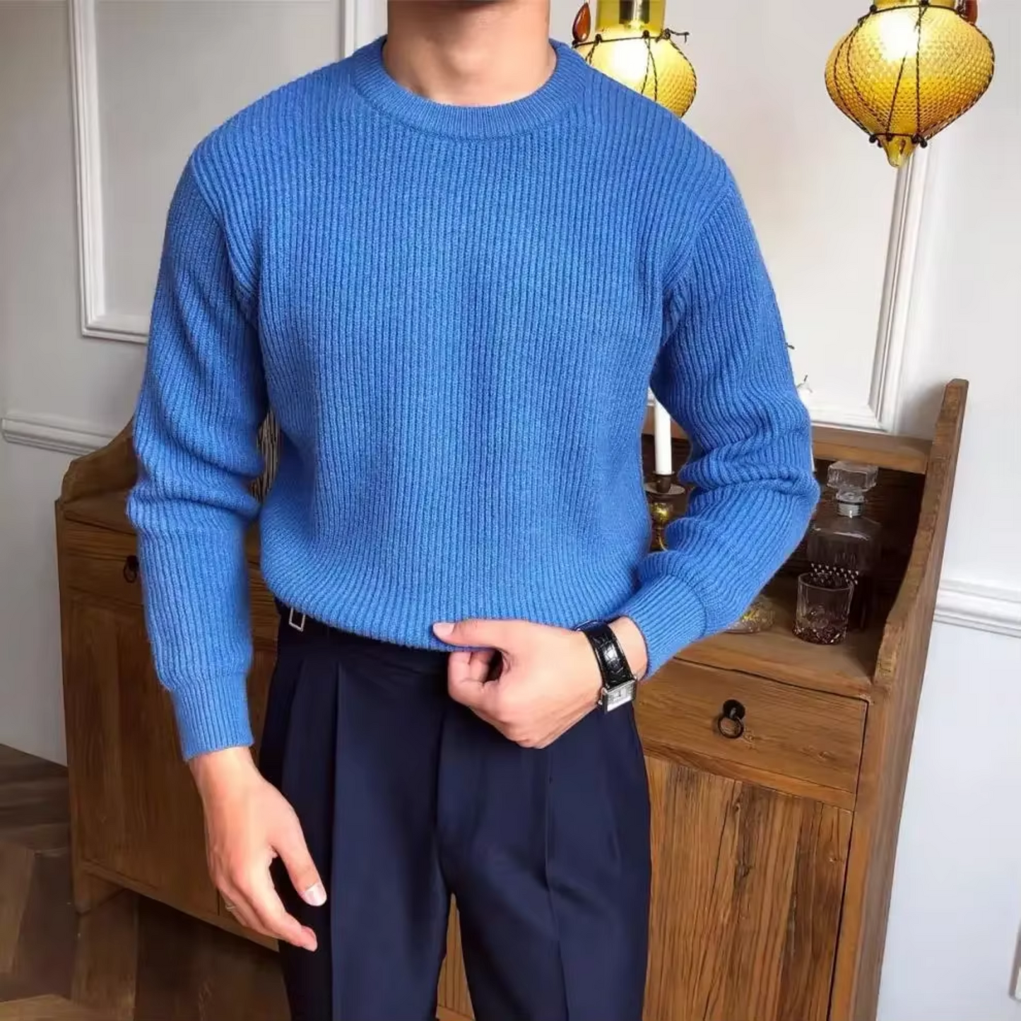 franco sweater - blue