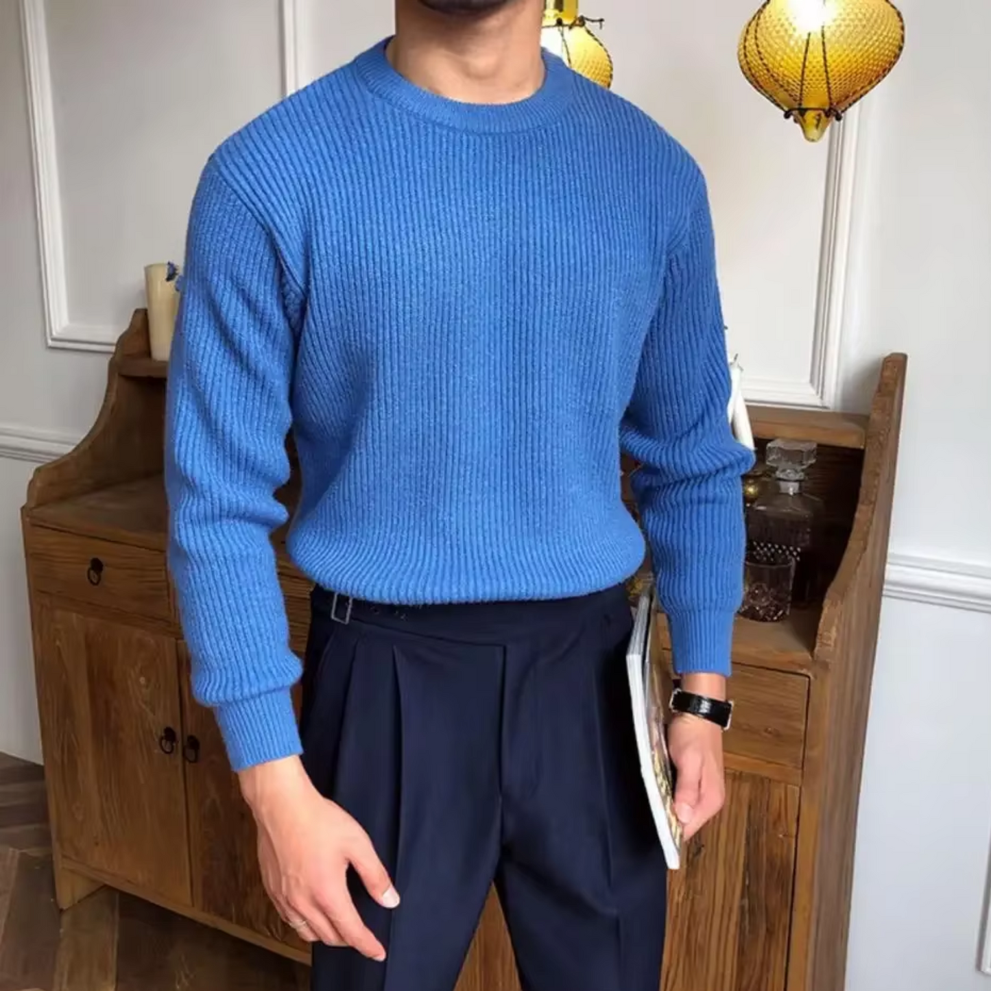 franco sweater - blue